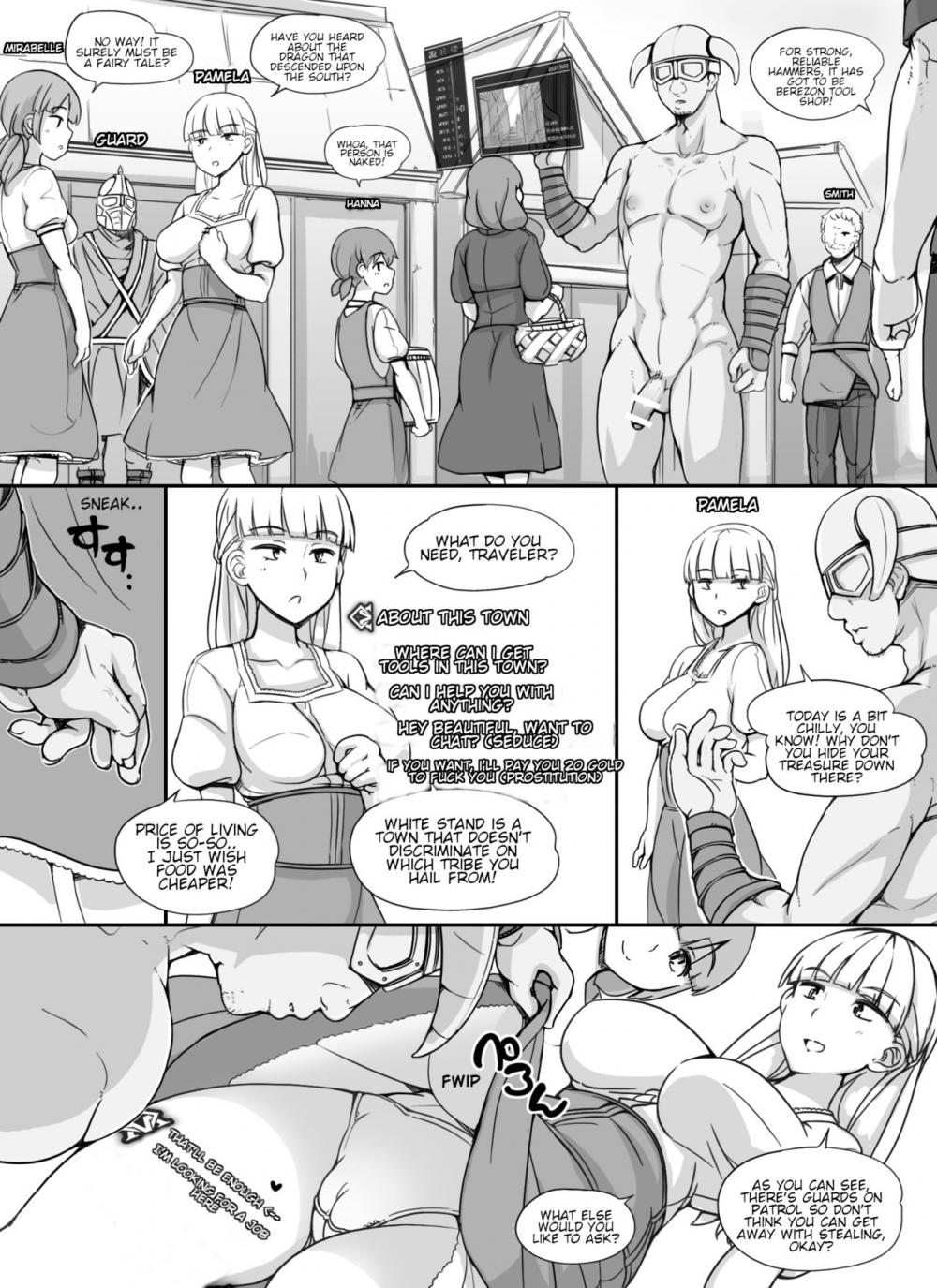 Hentai Manga Comic-NPC Rape MOD-Chapter 1-4